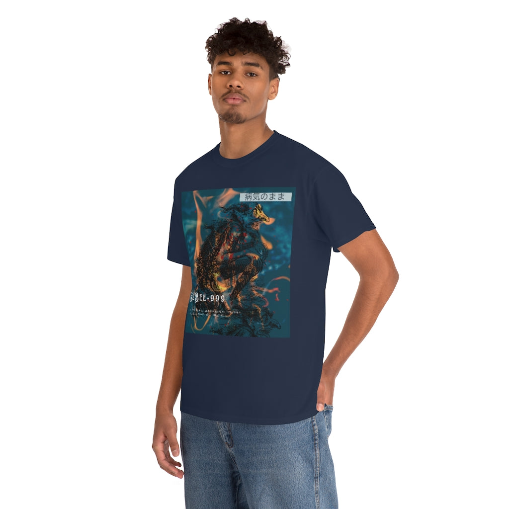 Goth Streetwear Skull Skeleton Shirt, Goth Style Y2k Clothes Plus Size Unisex