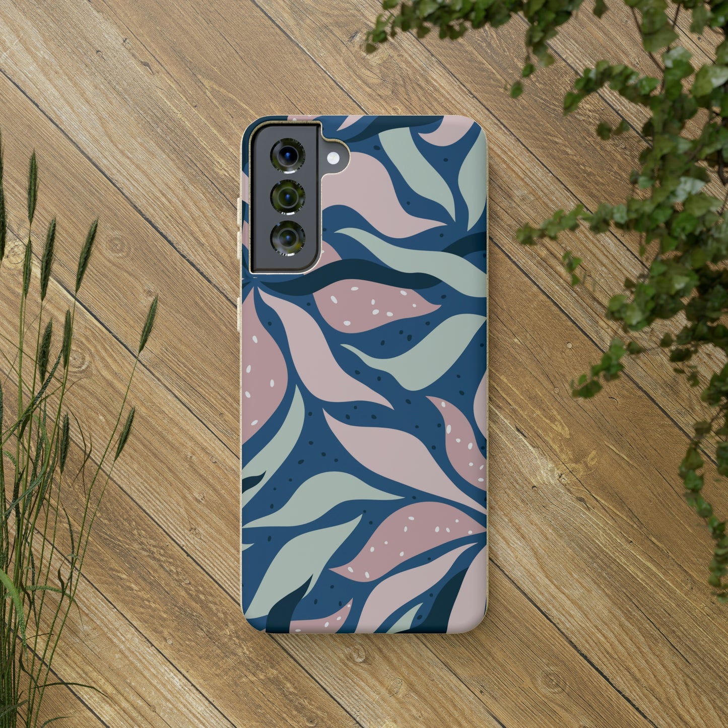 floral eco friendly phone case biodegradable