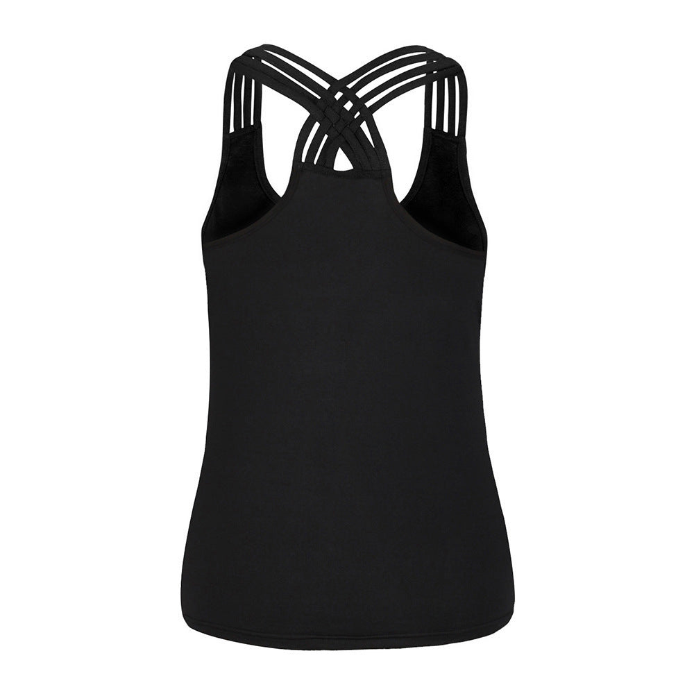Women's Halloween Skeleton Tank Top Black Goth Cosplay