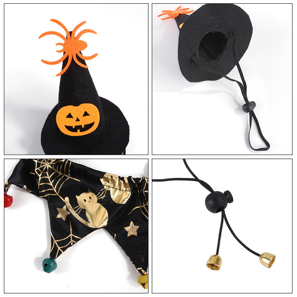 Cat Halloween Costume Pet Cloak Cute Tricky