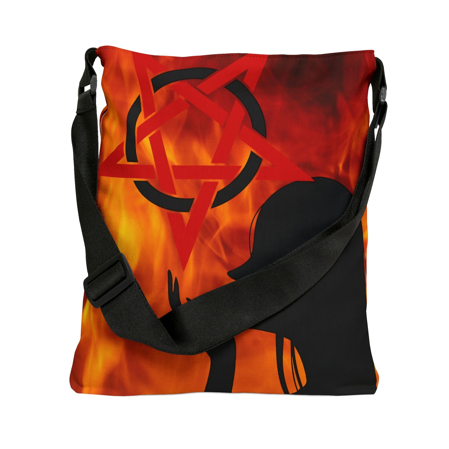 Witch Tote Bag, Shoulder Tote Bag for Women, Goth Girl Gift, Wiccan Witchy Gift, Witch Aesthetic, Canvas Weekender Bag