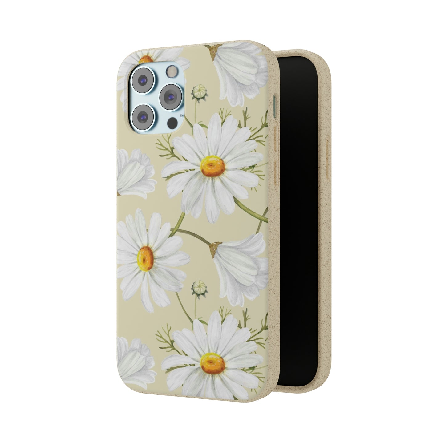 Floral Flower Tough Phone Case, Cute Cool Trendy Biodegradable Phone Case