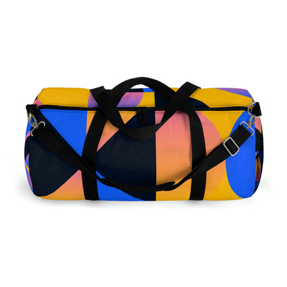 Colorful 90's Duffle Bag, Weekender Duffle Bag, Carry on Travel Overnight Canvas Duffel Bag