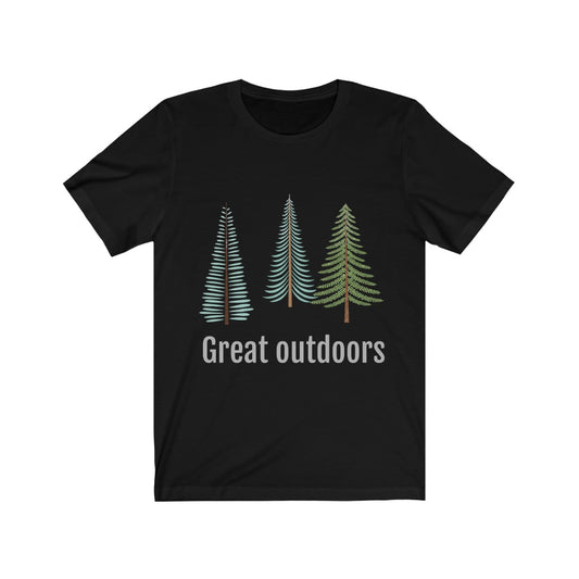 Great Outdoors, Outdoors Shirt, Hiking Shirt, Camping Shirt, Nature T-Shirt, Hike Shirt, Fall Shirt, Custom Shirt Men Women