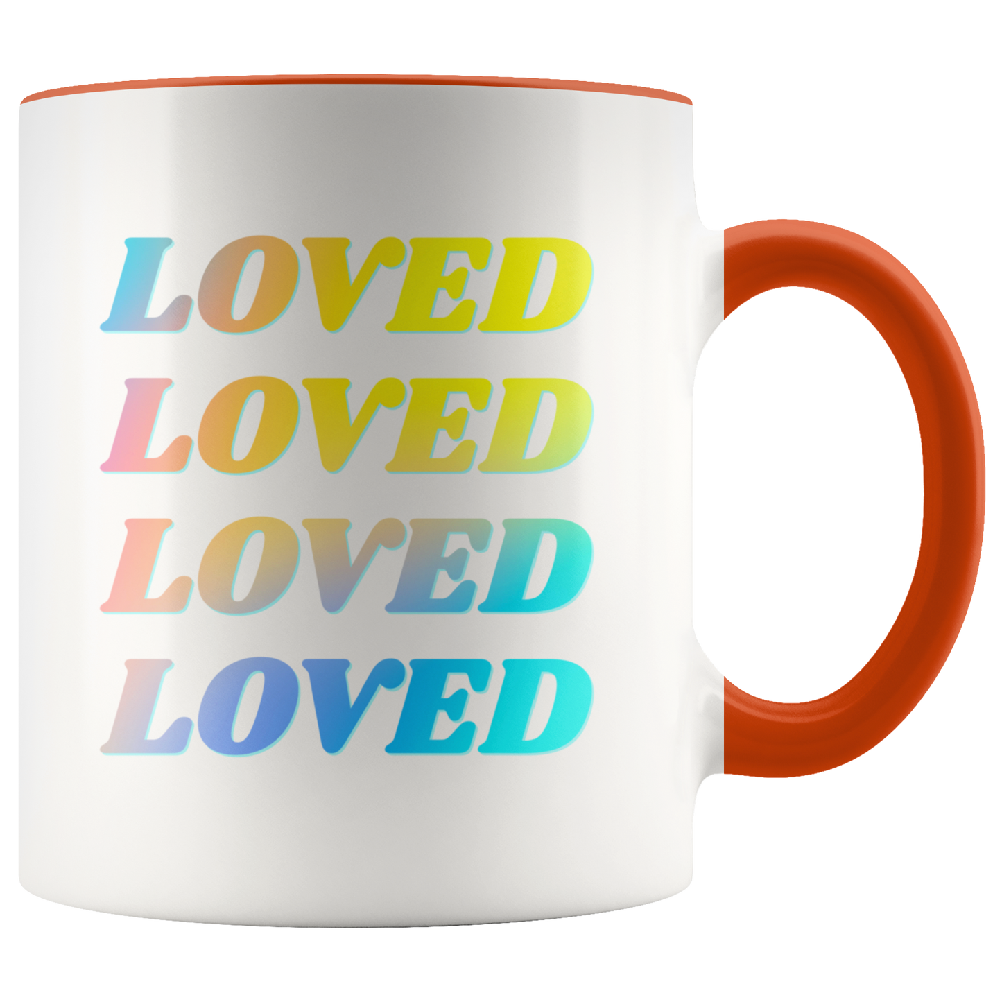 Loved Coffee Mug Christian Quote Coffee Gift For Friend Love Cup