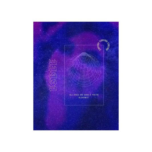 Skull Abstract Art Poster, Goth Print, Premium Matte vertical posters