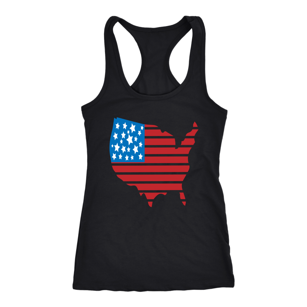 USA Tank Top Racerback For Men and Women