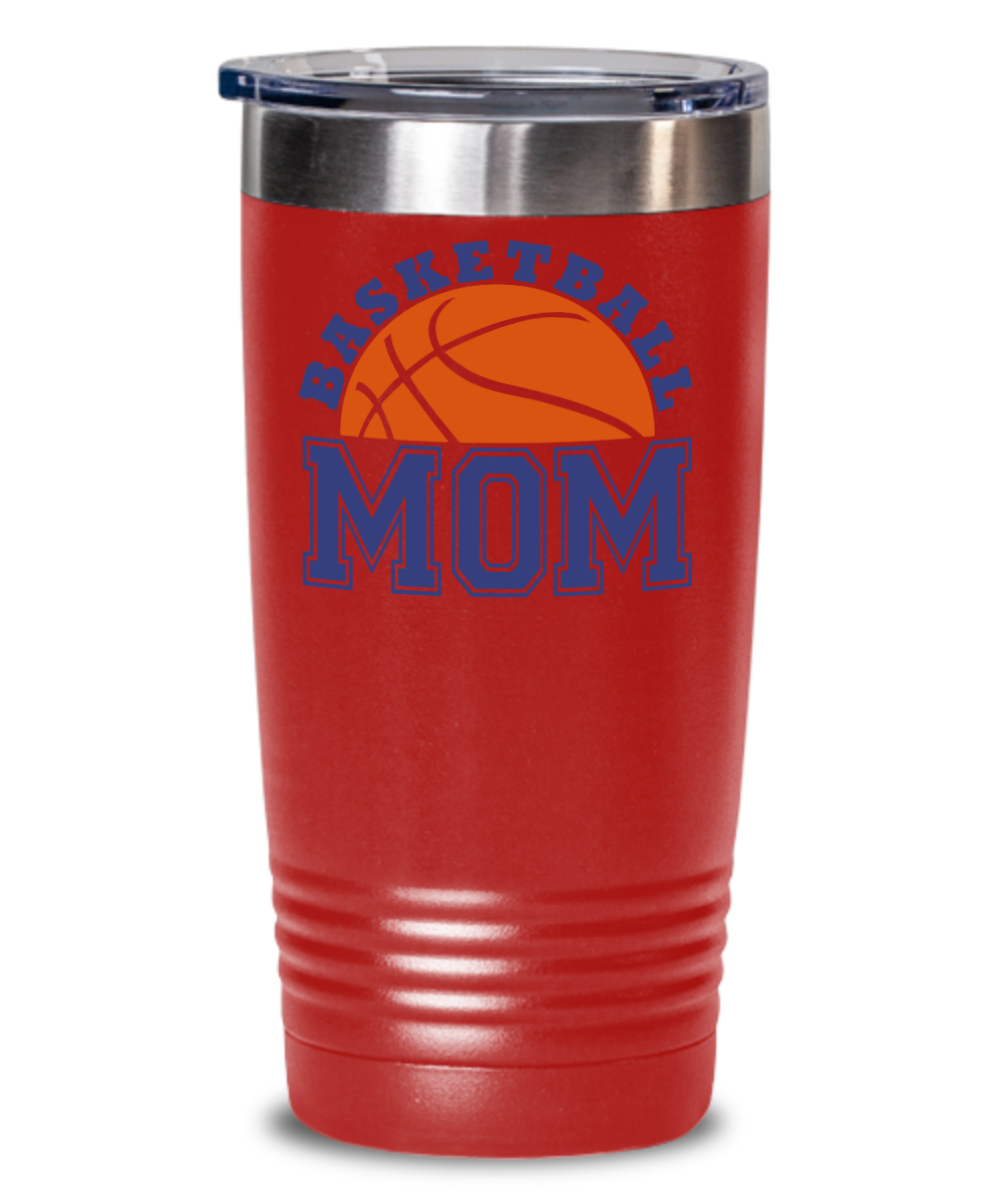 Basketball Mom Tumbler Coffee Mug Gift for Mom Coffee Lover
