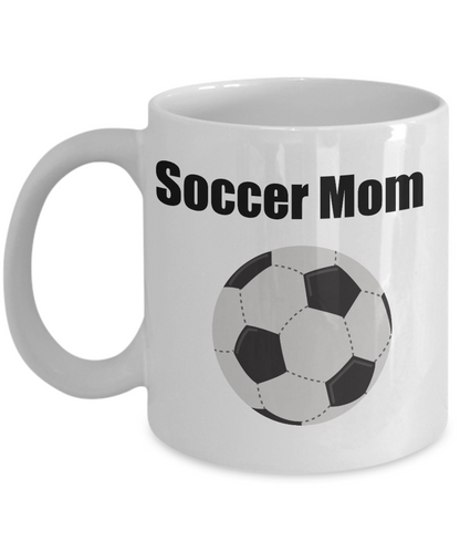 Soccer Mom Novelty Coffee Mug Cup Sports Mom Coffee Cup