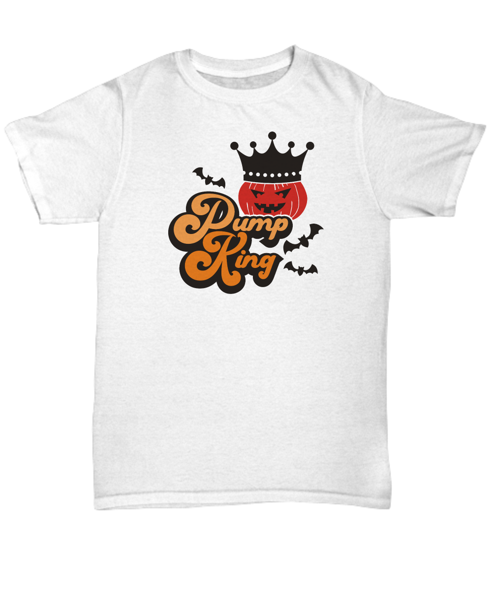 Pump king Halloween Shirt for Men Funny Men T-Shirt Graphic Tee
