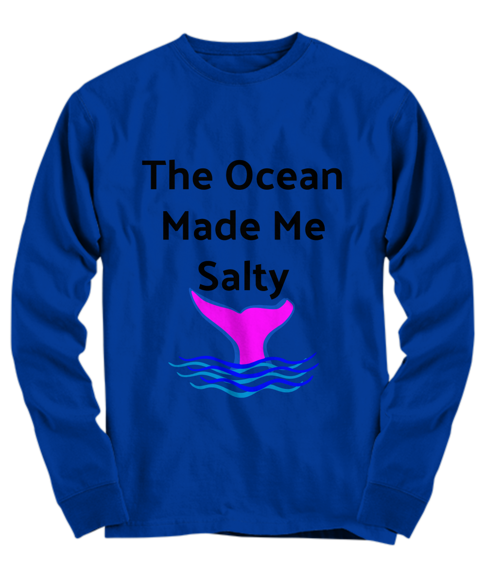 Funny Long Sleeve  Mermaid T-Shirt Gift for Women mermaid lover Graphic tee