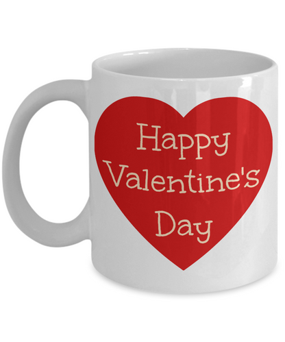 Happy Valentines Day Novelty Coffee Mug Valentines Wife Husband Boyfriend Girlfriend Couples