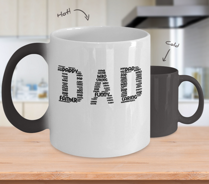 Dad Mug Gift Color Changing Mug for Dad