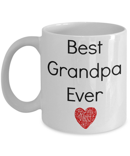 Best Grandpa Ever Funny Novelty Coffee Mug Tea Cup Gift Family Mug With Sayings