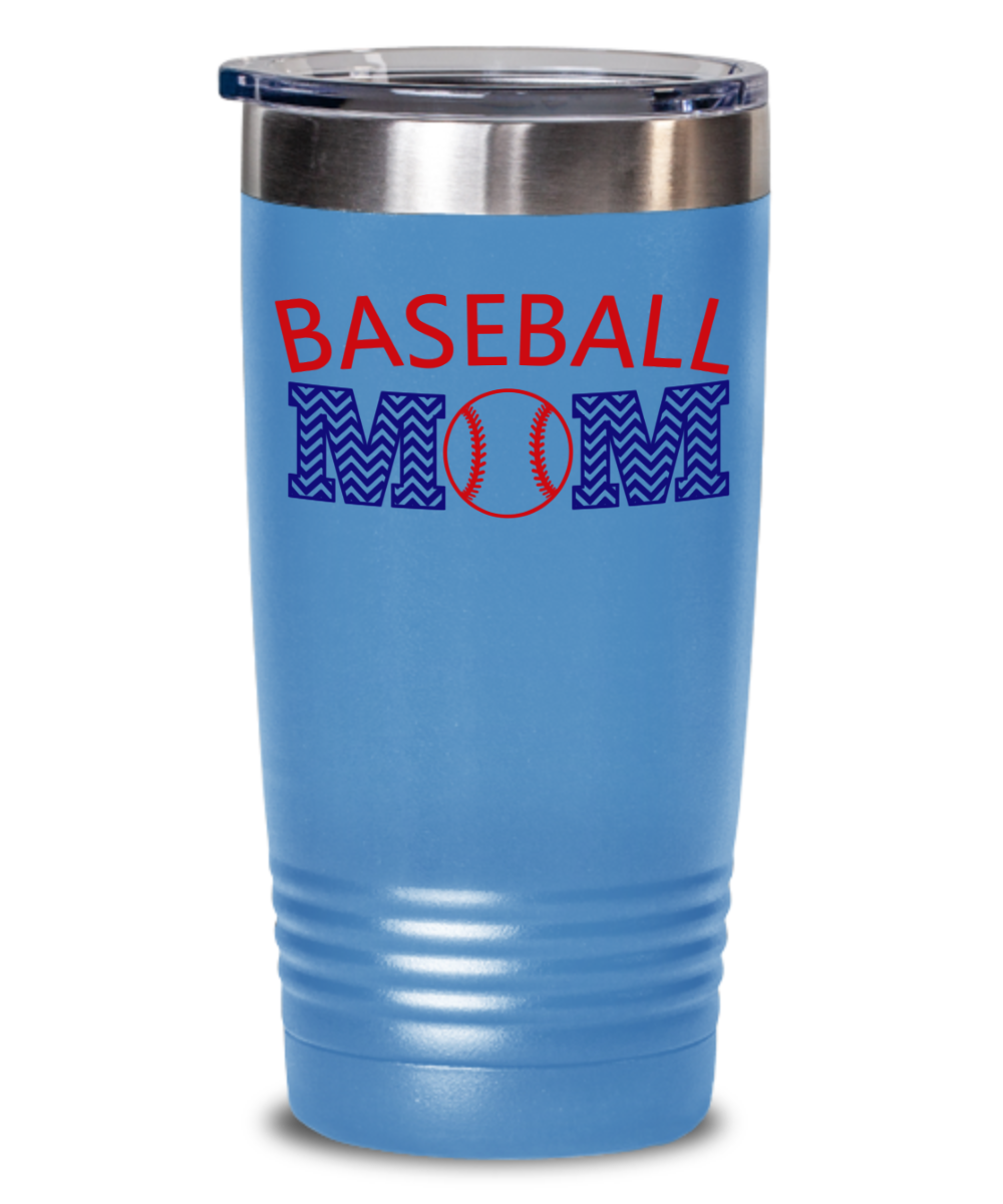 Baseball Mom Tumbler Coffee Mug Mom Gift Insulated Cup