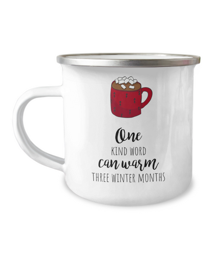 Motivational Mug Camp Coffee Mug Cute Stainless Steel