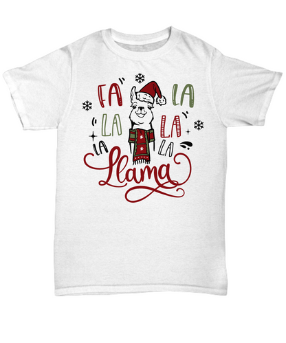 LLama Christmas Sweatshirt T-Shirt Christmas Gift Llama Lover