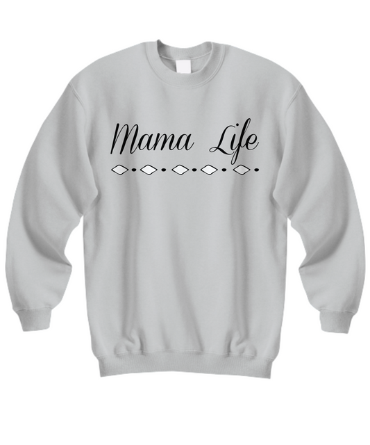 Sweatshirt Mama LIfe Hoodie Pullover Mom Gift Custom Shirt