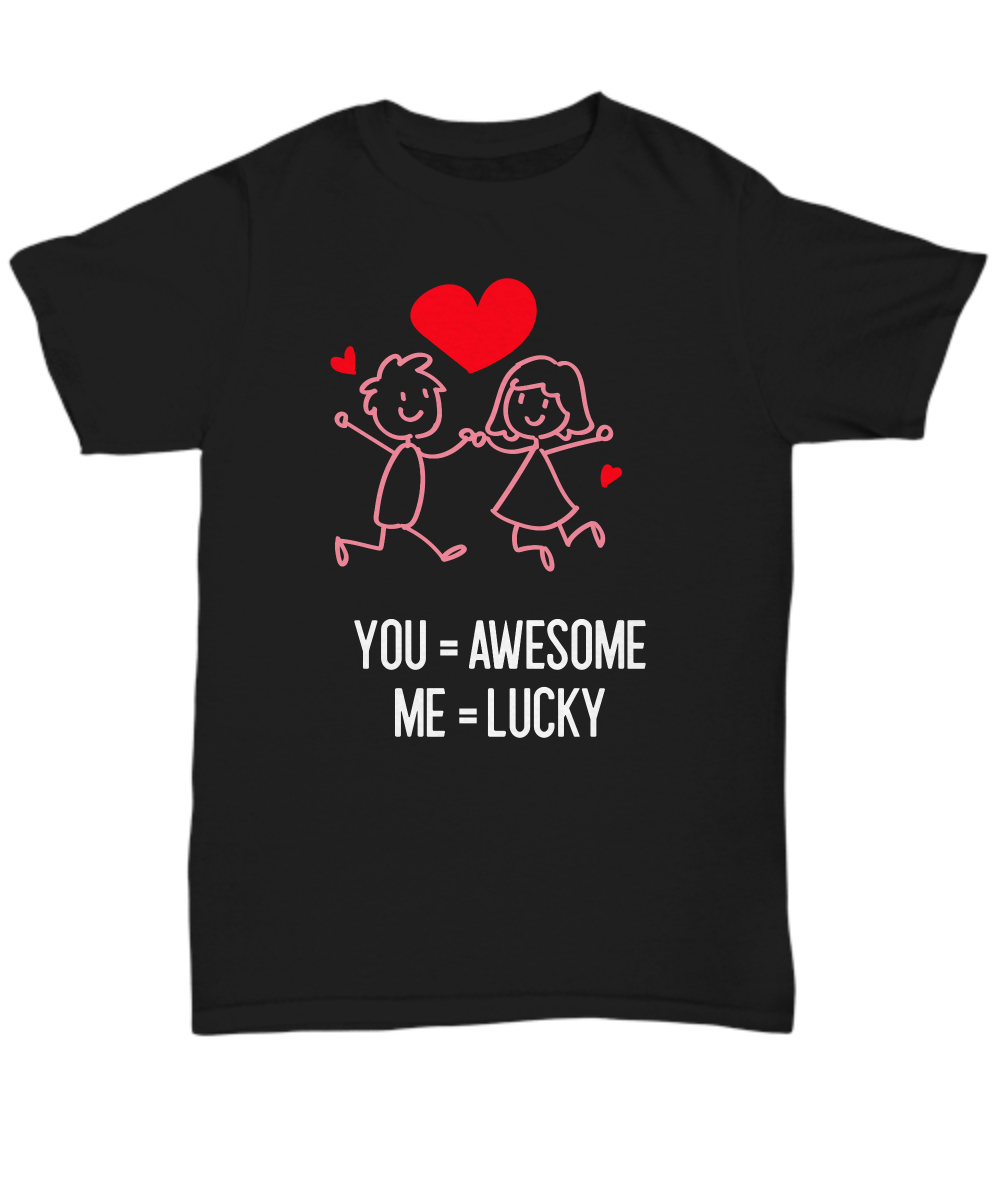 Valentines T-shirt for Boyfriend Husband Valentines Gift