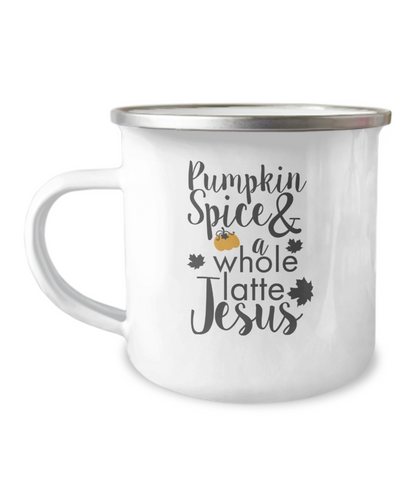 Fall Mug Pumpkin Spice Camper Mug Christian Gift Mug Funny Coffee Mug