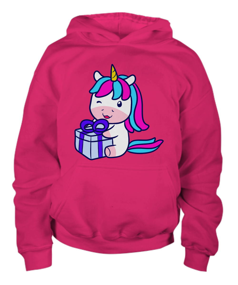 Girls Unicorn Hoodie Sweatshirt Christmas Hoodie Custom
