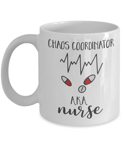 Nurse mug Chaos Coordinator Funny nurse gift mug
