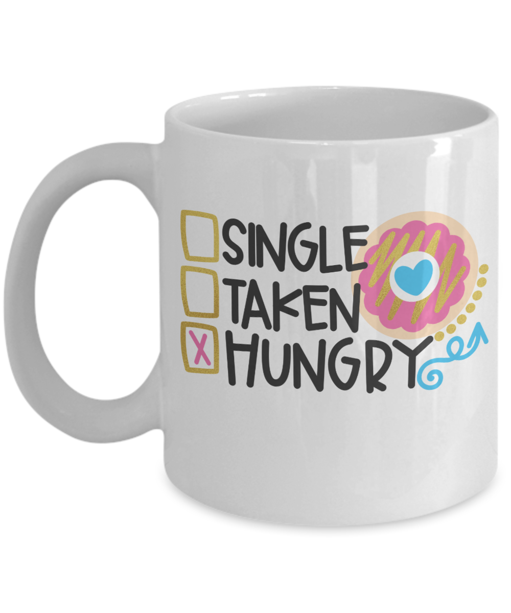 Anti-valentines coffee mug for singles women men custom mug