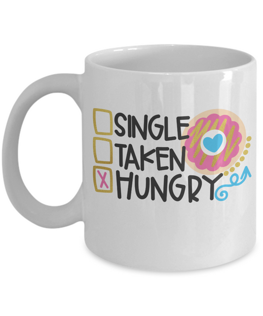 Anti-valentines coffee mug for singles women men custom mug