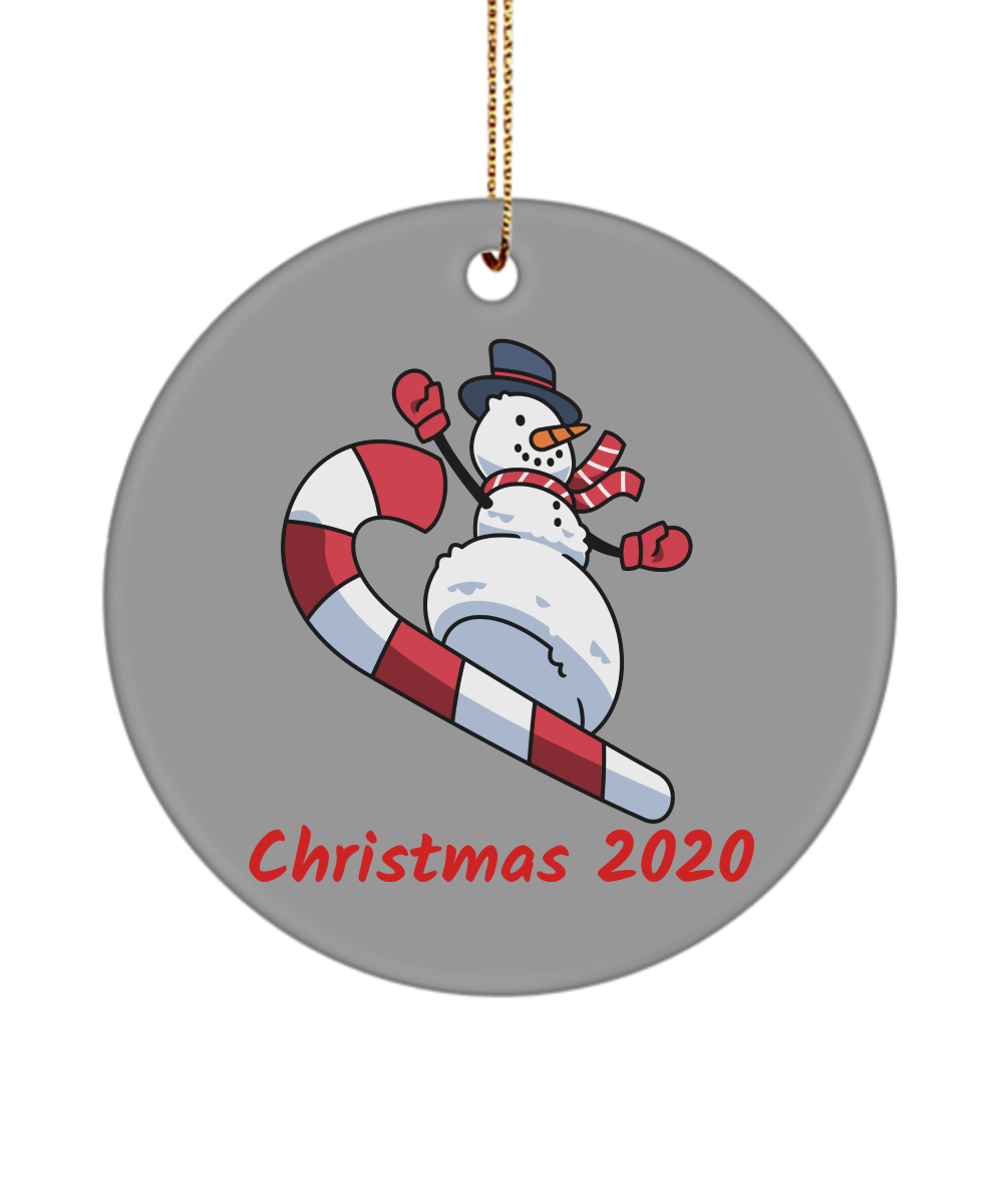 Snowman Christmas Ornament Funny Cute Gifts