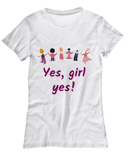 International women's day 2021 graphic t-shirt girl power