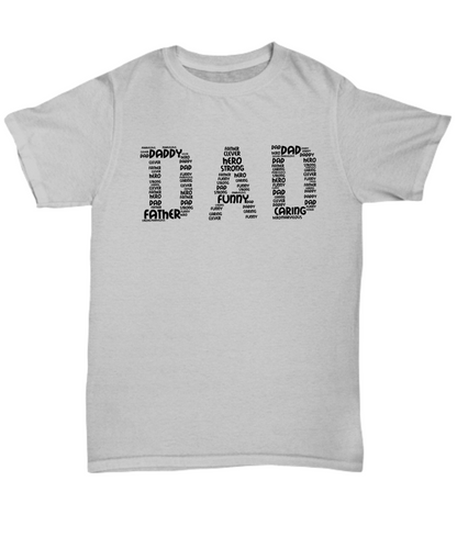 Dad T-shirt, Dad Shirt Gift for Dad Fathers day Gift