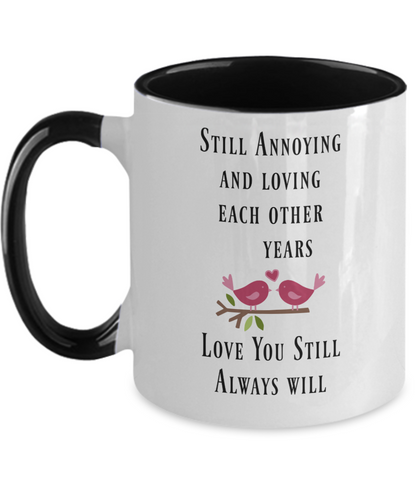 Anniversary gift for couples coffee mug Funny coffee mug