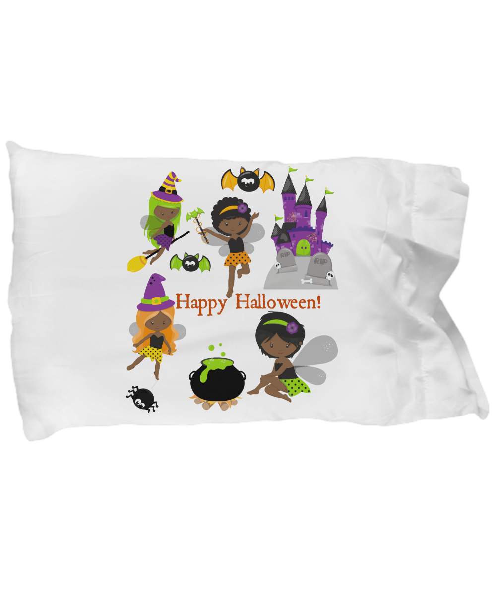 Happy Halloween Pillowcase For Girls Bedding Cute Funny Unique Pillow Case For Girls