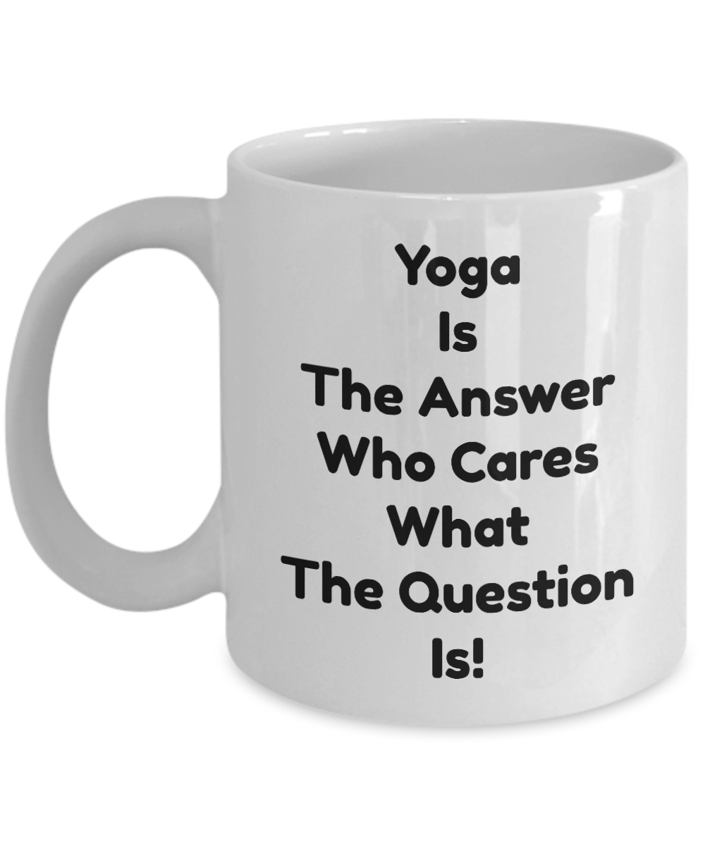 Funny Yoga Coffee Mug Tea Ceramic Mug With Sayings