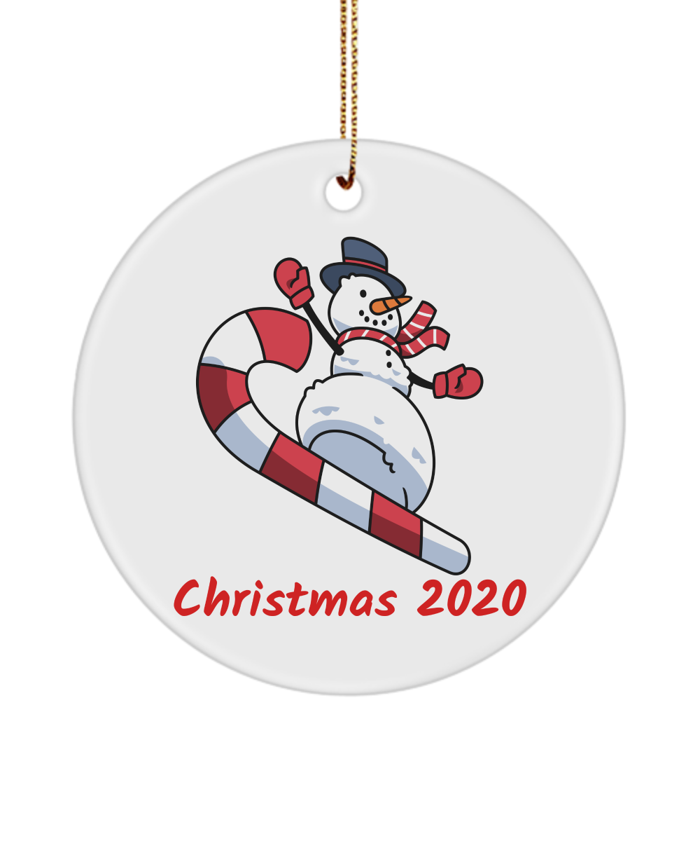 Snowman Christmas Ornament Funny Cute Gifts