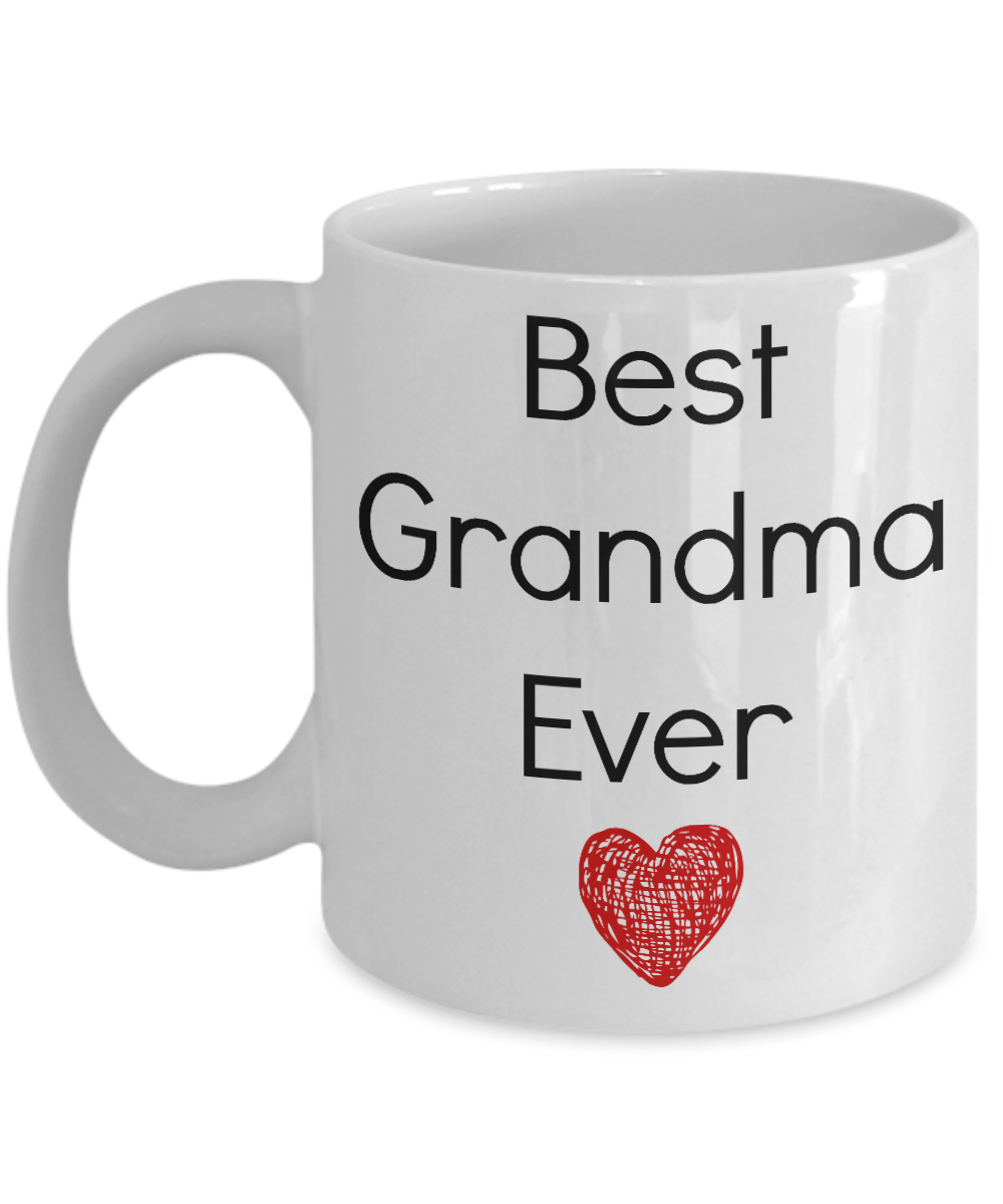 Best Grandma Ever Funny Novelty Coffee Mug Tea Cup Gift Family Mug With Sayings