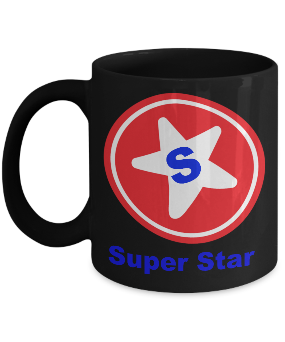 Super Star Novelty Coffee Mug tea cup gift motivational men women funny novelty