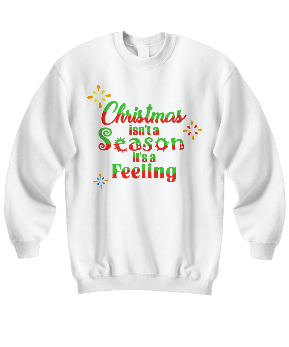 white christmas sweatshirt