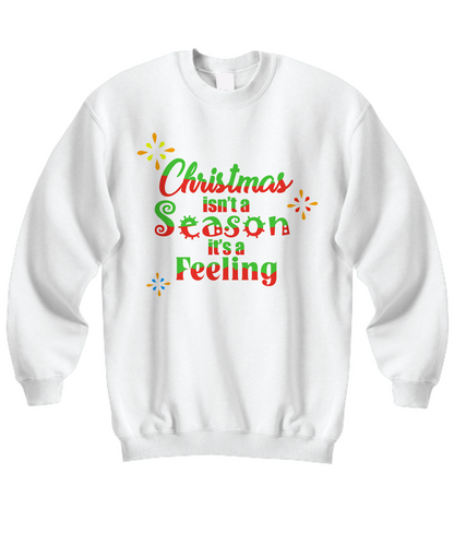 white christmas sweatshirt