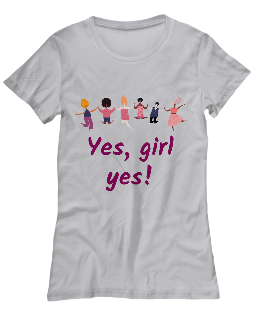 International women's day 2021 graphic t-shirt girl power
