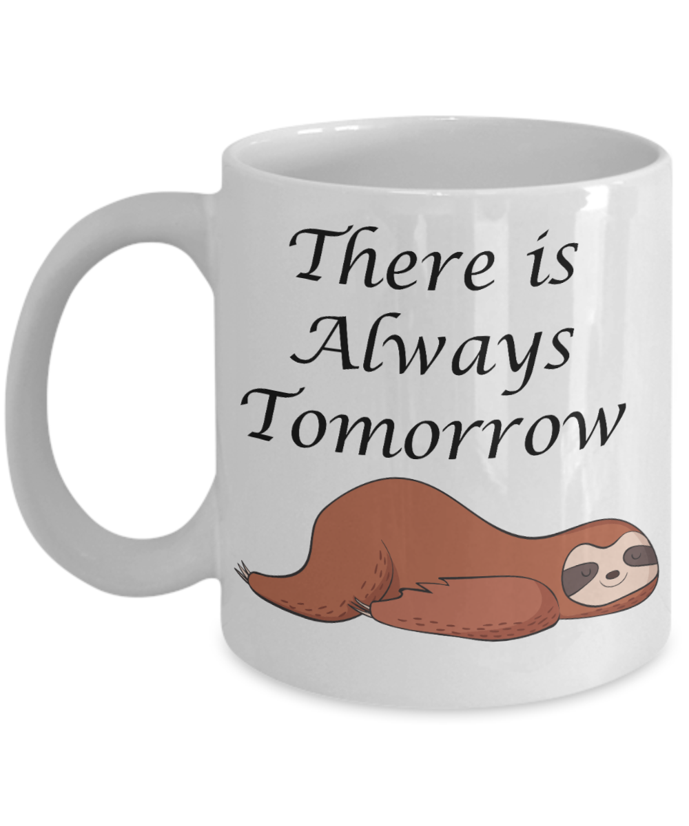 sloth coffee mug