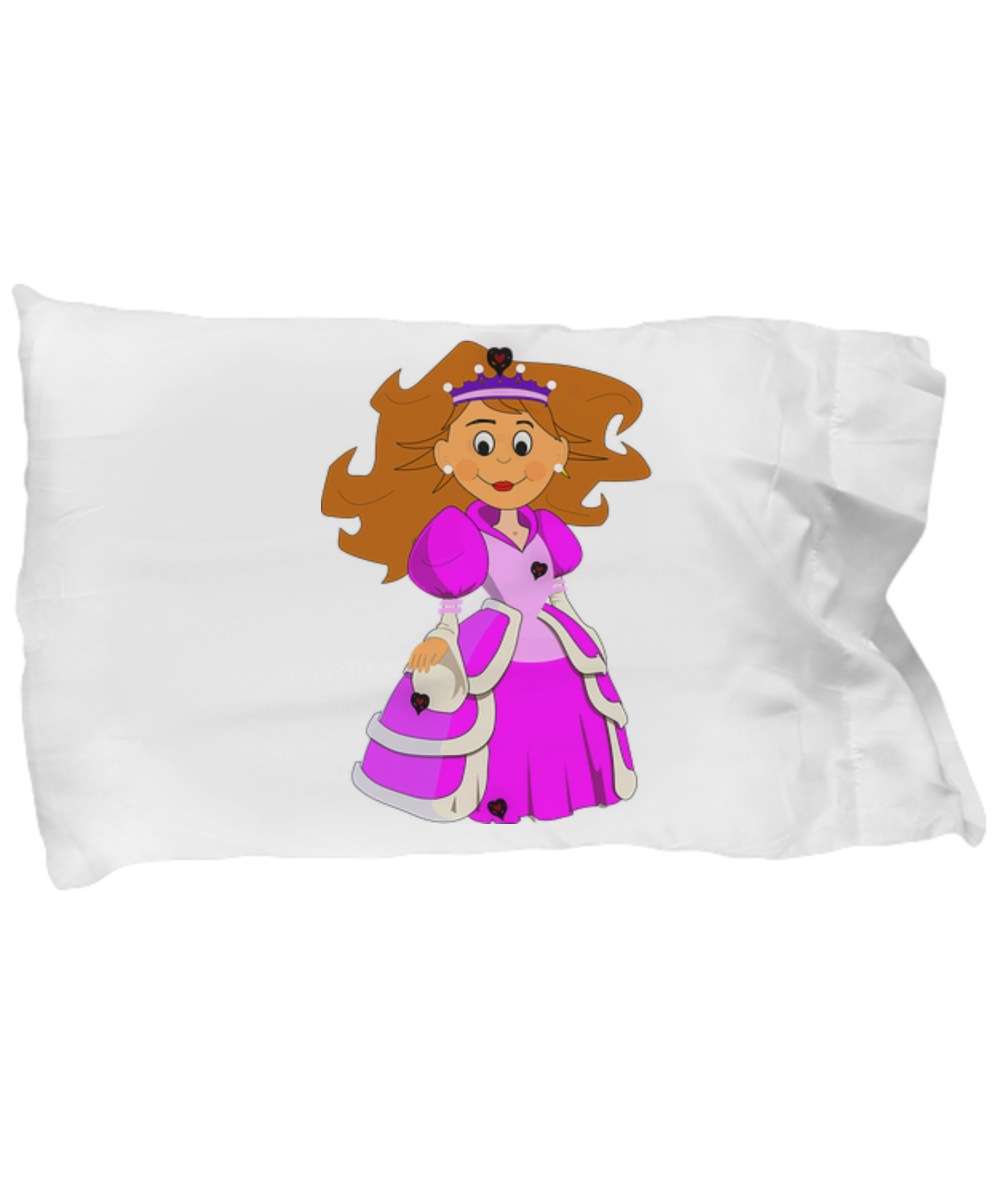 Princess Pillowcase/ Beautiful Custom Pillowcase// Unique Gift/For Girls/Bedding Accessory