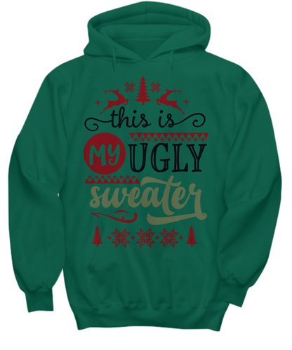 Christmas Hoodie Sweatshirt Funny Christmas Sweater Streetwear  Winter Fashion