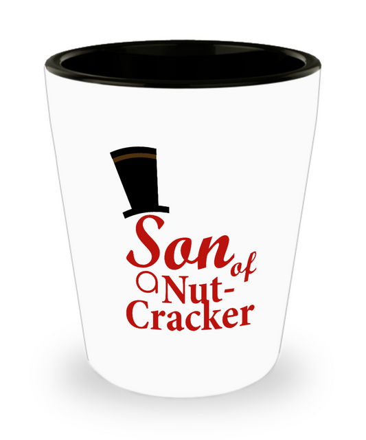 Funny Shot Glass/Son Of A Nutcracker/Party Favor Shooter Gift/Christmas Shot Glass/For Friends