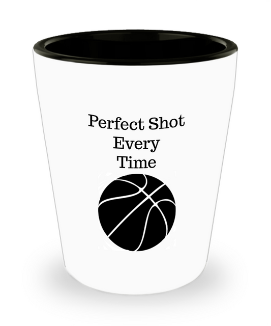 Basketball Shot Glass- Perfect Shot Every Time-Bachelor Party Favors-Father's Day Birthday Gift