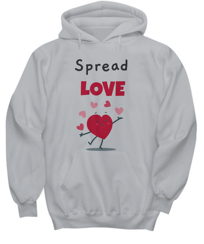 Spread Love Unisex T-Shirt Gift for Her Him Graphic Tee