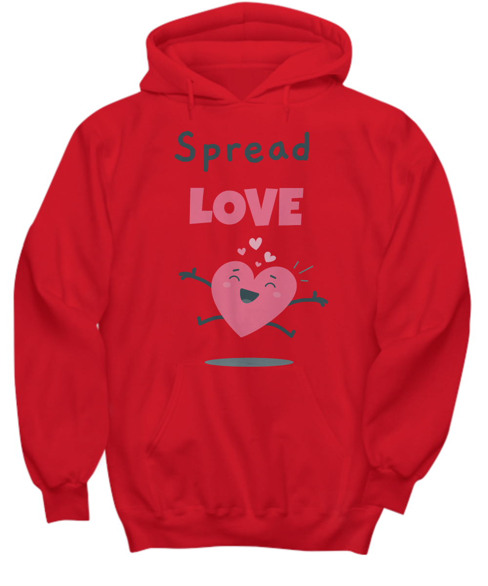 Spread Love Unisex T-Shirt Gift for Her Him Graphic Tee