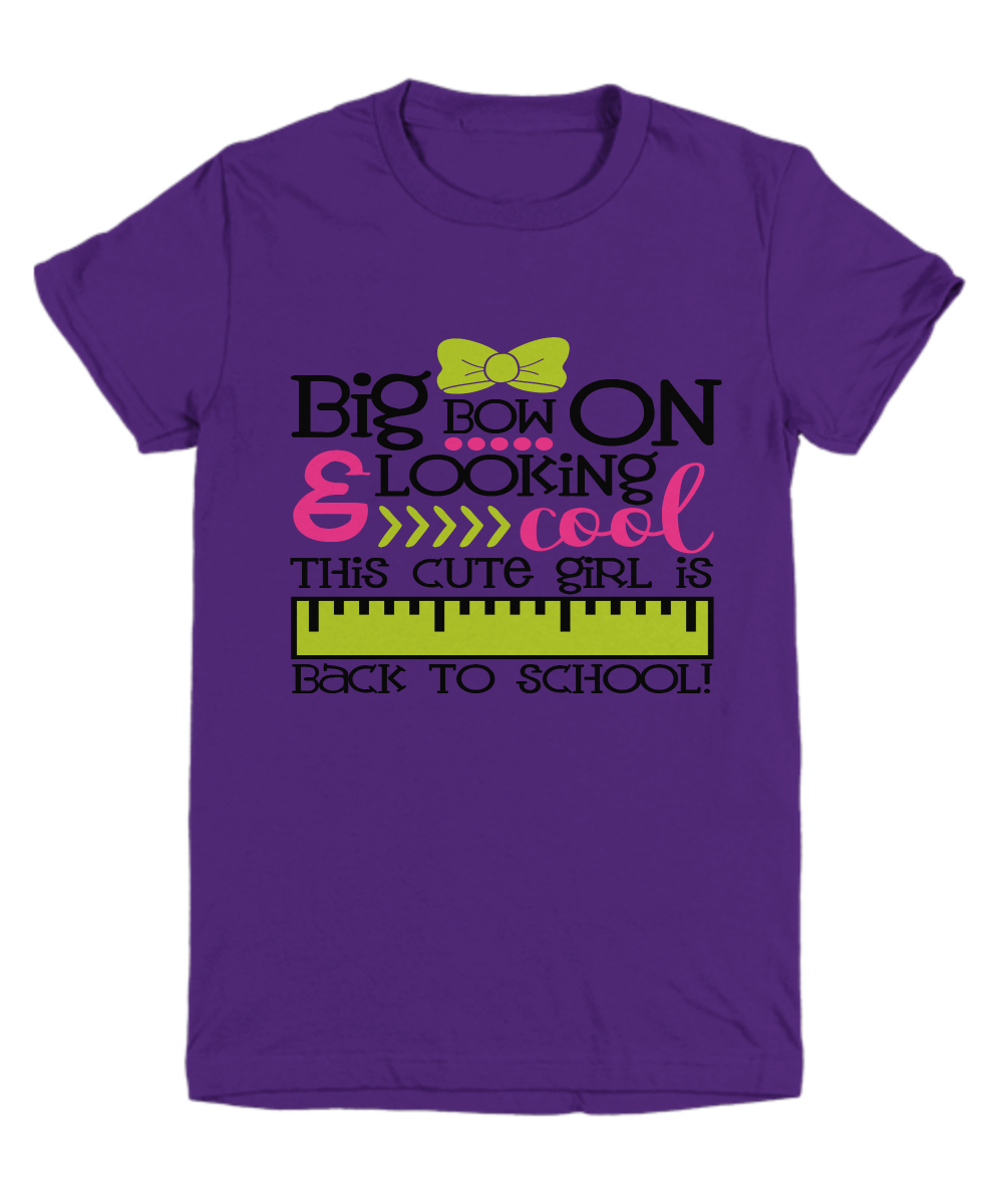 Girls  purple t-shirt cotton top 