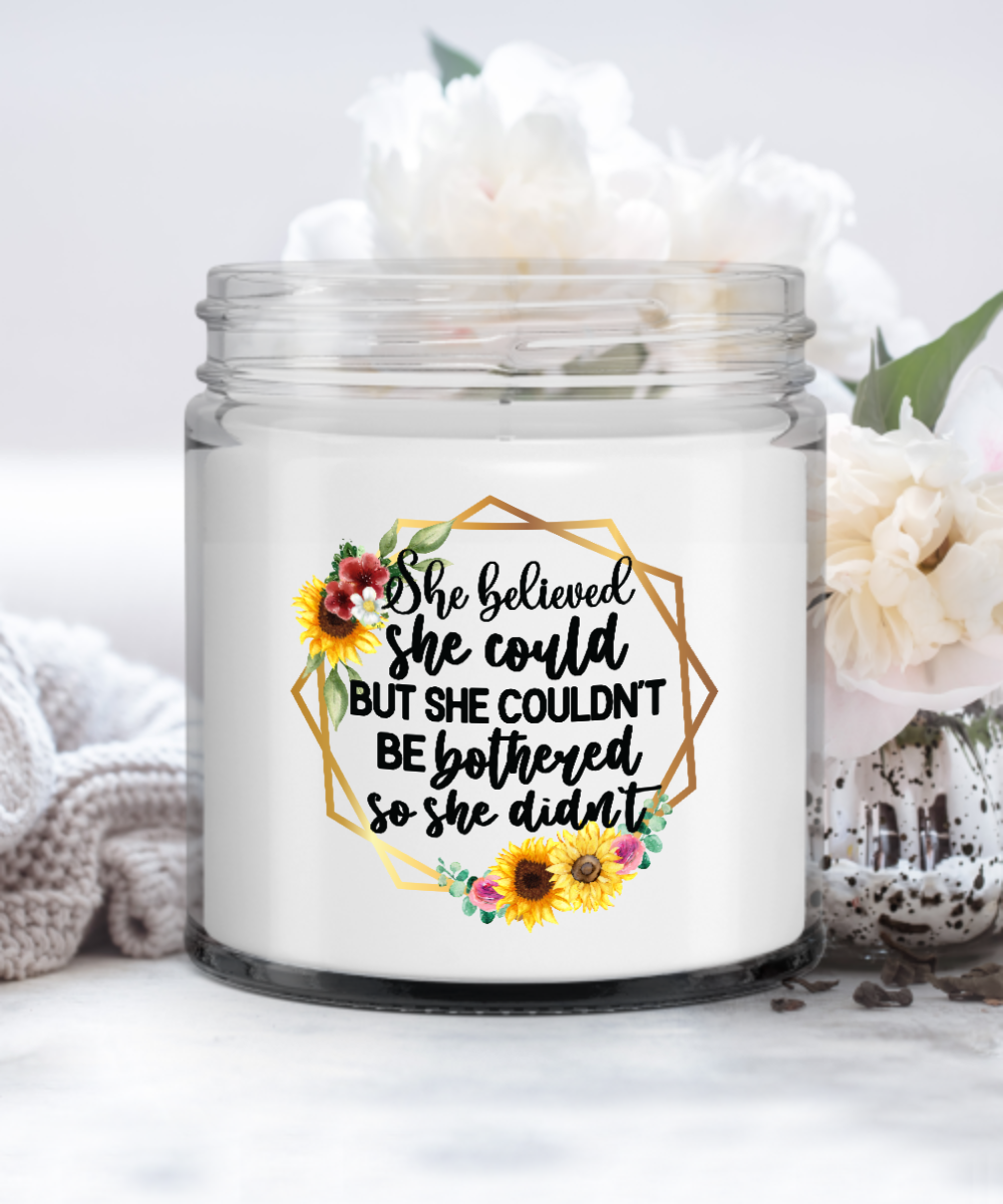 Funny Candle Sarcastic Gift Vanilla Scented Soy Cute Candle