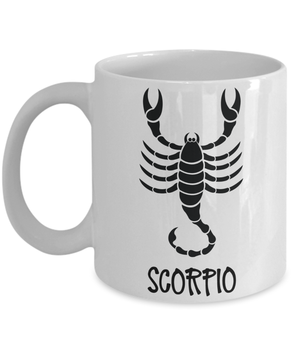 zodiac Scorpio coffee mugs